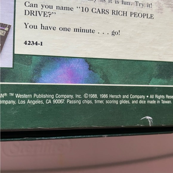 Vintage Outburst Party Board Game 1988 Edition, Great condition - Picture 6 of 9